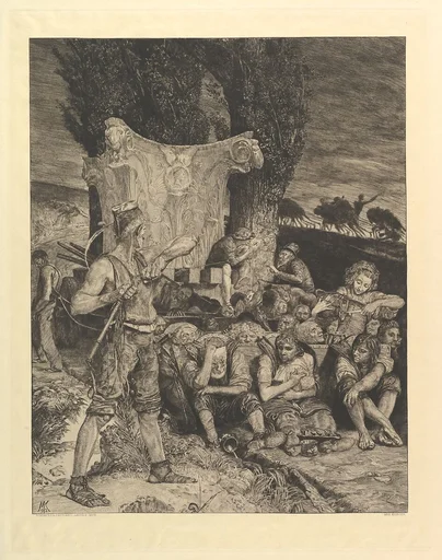 Elend, from the series Vom Tode Zweiter Teil