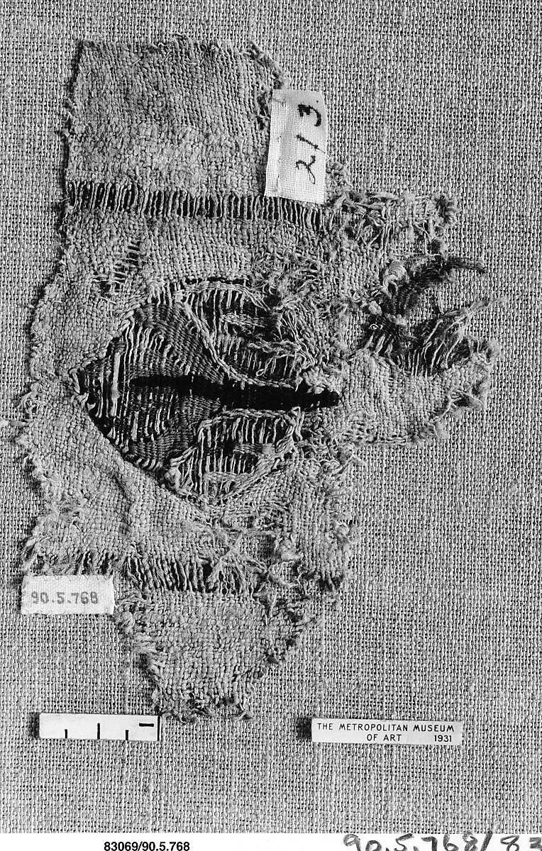 Textile Fragment — Unknown