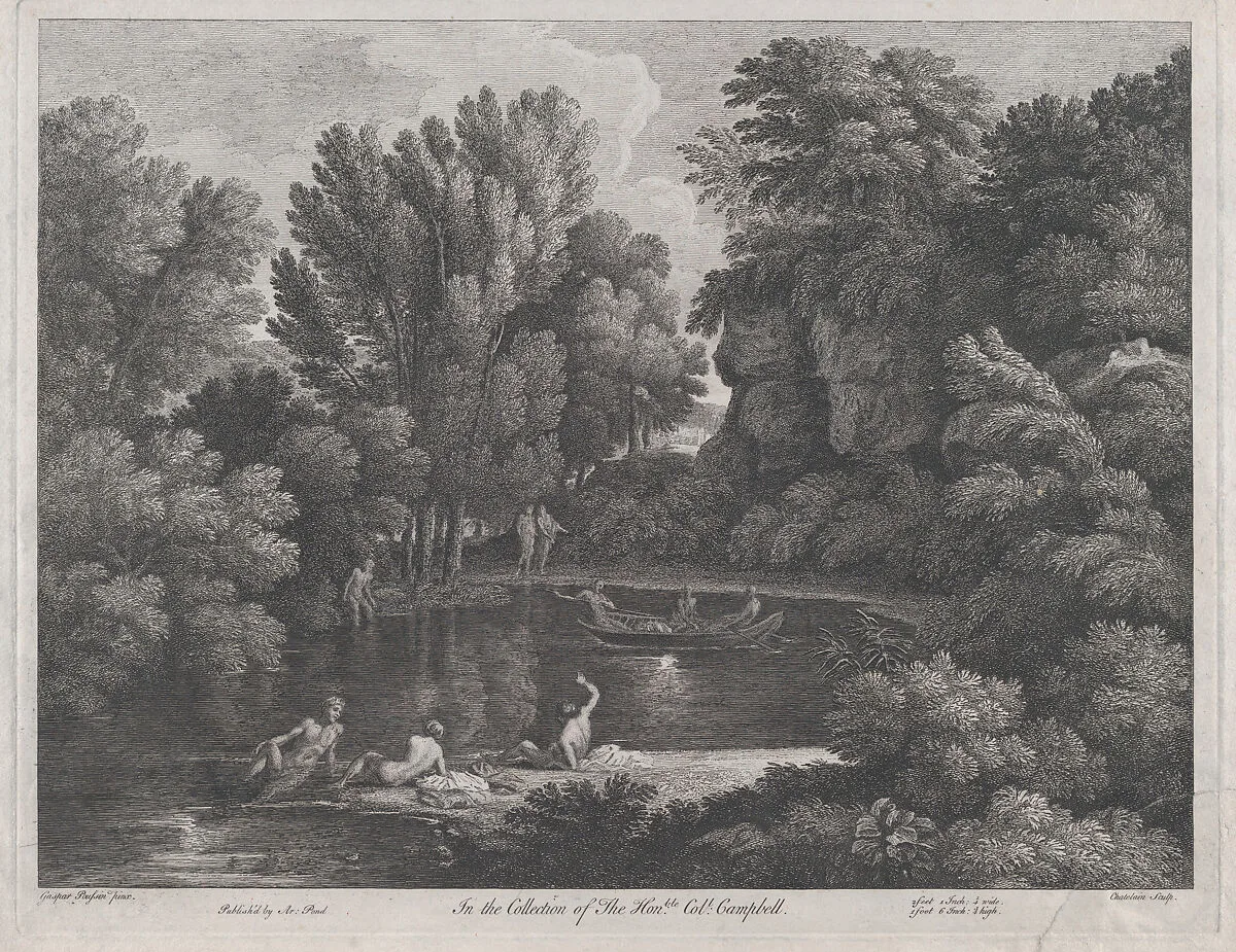Landscape — Arthur Pond|Jean-Baptiste-Claude Chatelain|Gaspard Dughet