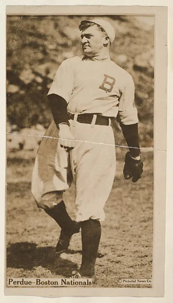 Perdue, Boston Nationals, from the Famous Baseball Players, Champion Athletes, and Photo Play Stars, issued by Fatima Turkish Blend Cigarettes — Liggett & Myers Tobacco Company
