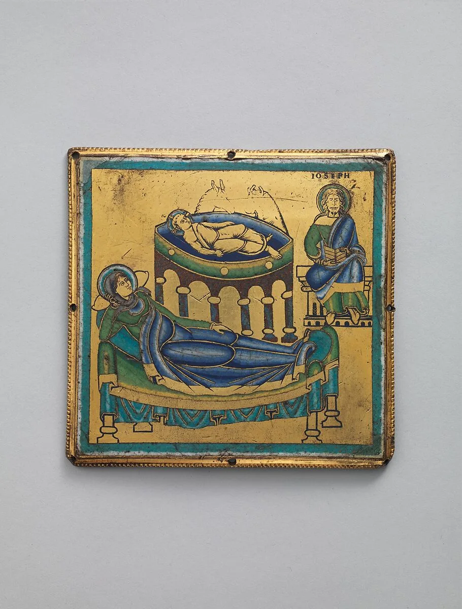 Plaque with the Nativity — Unknown