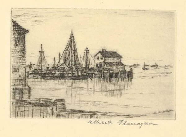Old Mystic, Conn — Albert E. Flanagan