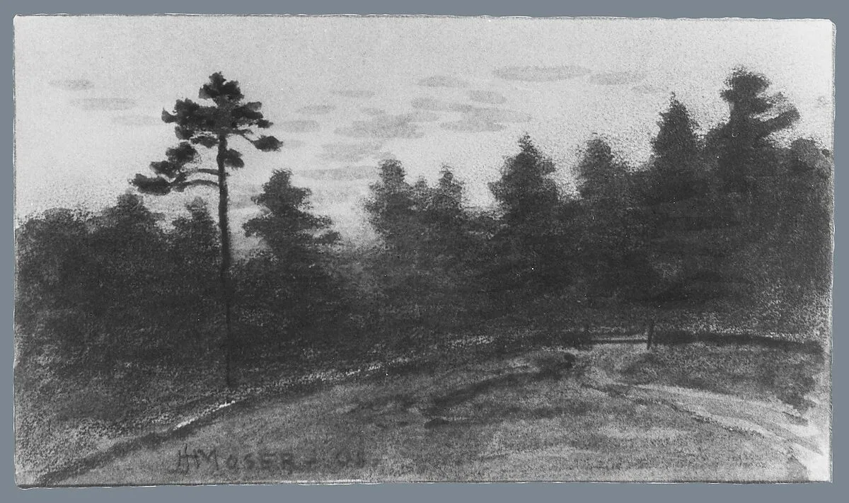 Landscape (from McGuire Scrapbook) — James Henry Moser