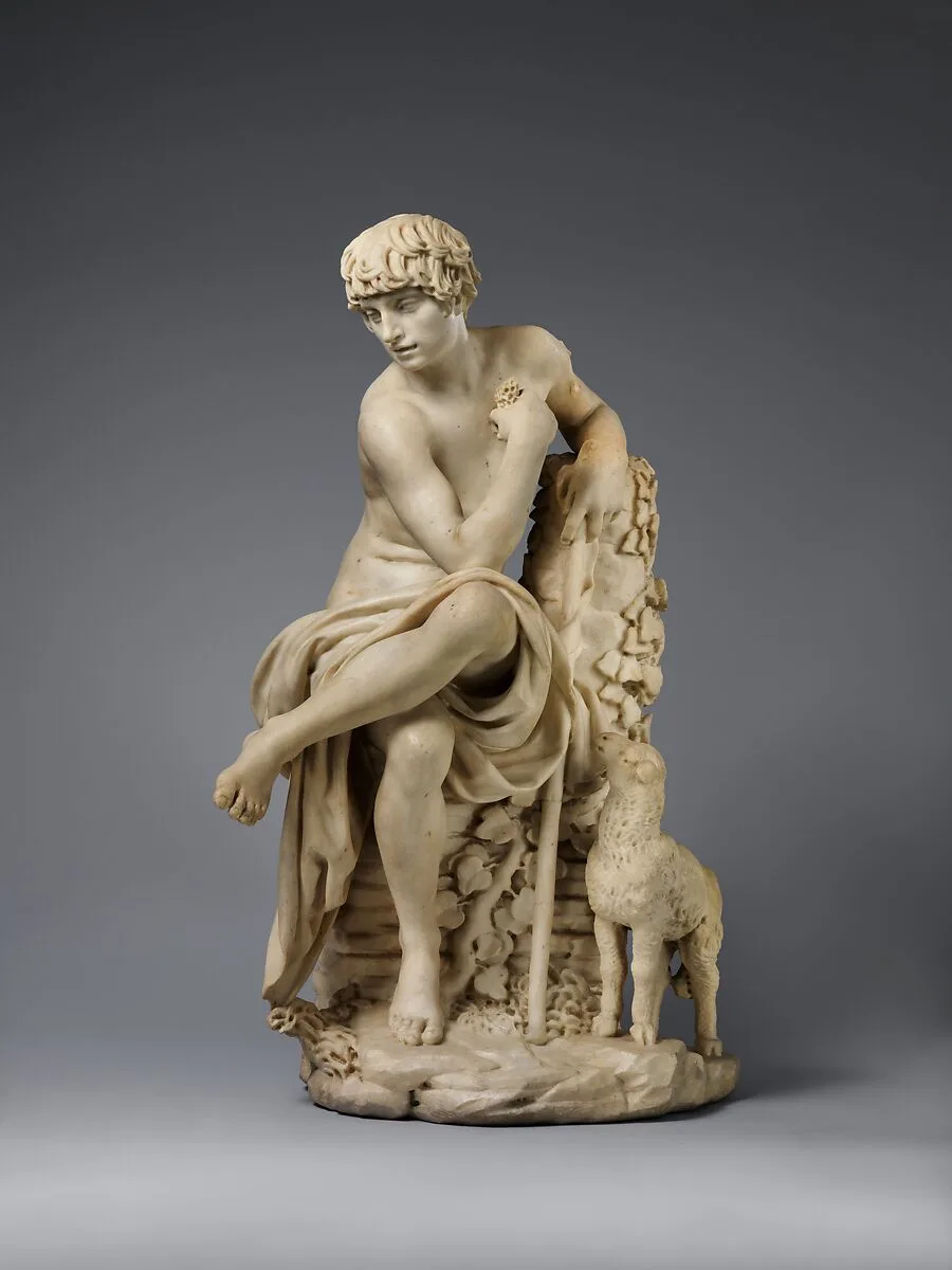 The Youthful Saint John the Baptist — Domenico Pieratti