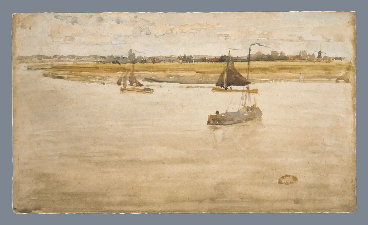 Gold and Brown: Dordrecht — James McNeill Whistler