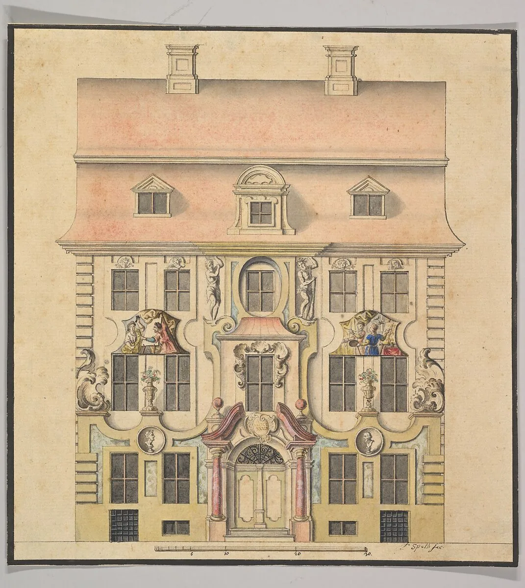 Architectural Design for a Façade — Felix Speth|Ferenc (Franz) Speth