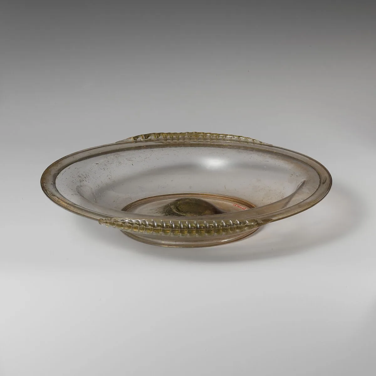 Glass dish — Unknown