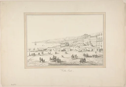 View of Naples: Villa Reale