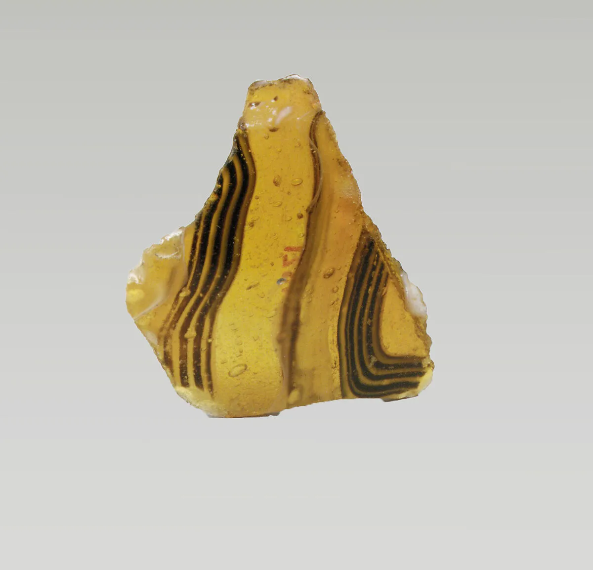 Glass mosaic bowl fragment — Unknown
