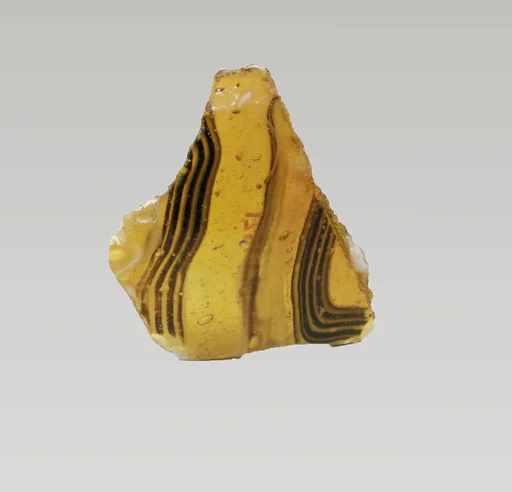 Glass mosaic bowl fragment