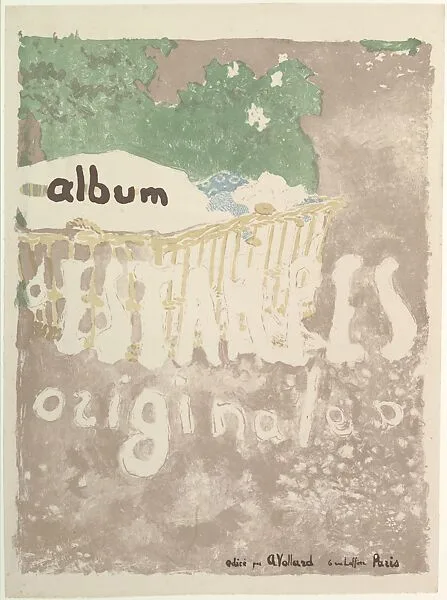 Project for a Print Album Cover — Edouard Vuillard