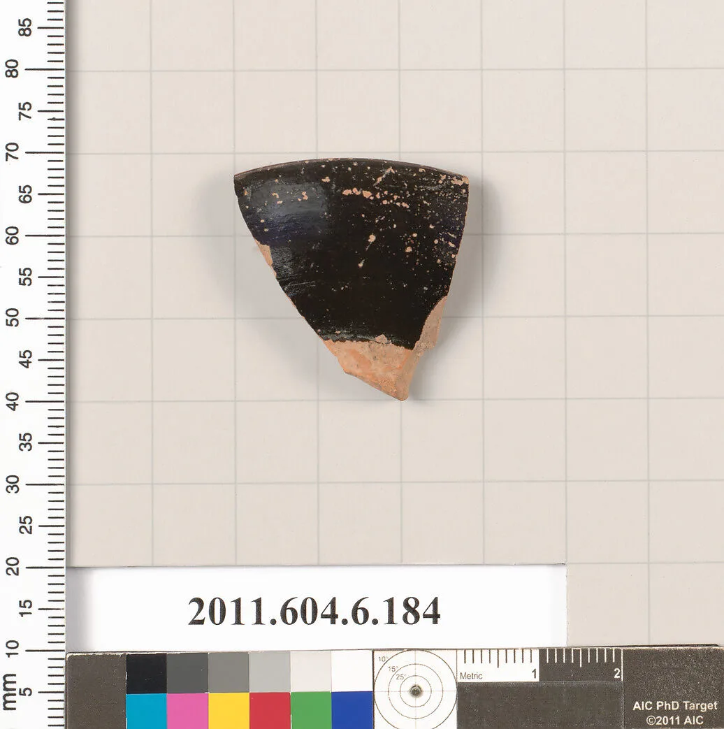 Terracotta fragment of a lekythos (oil flask)? — Unknown