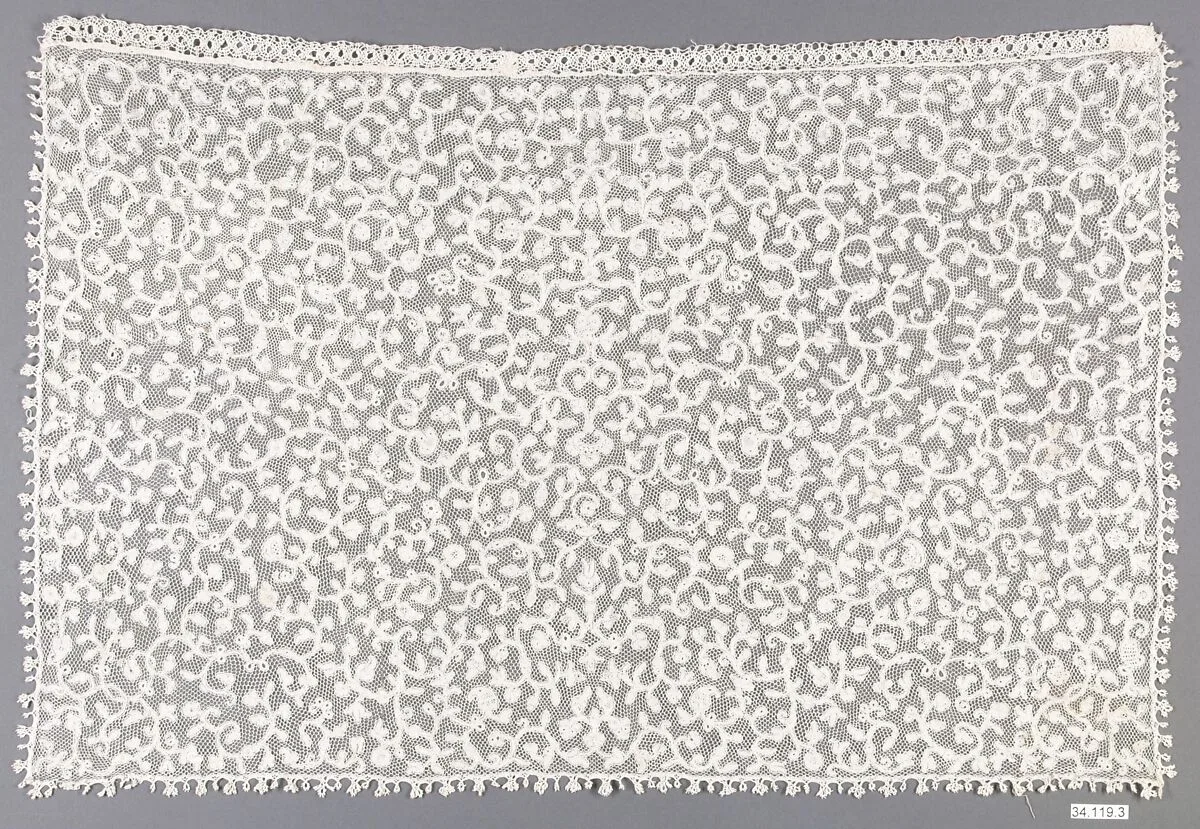 Cravat (one of a pair) — Unknown