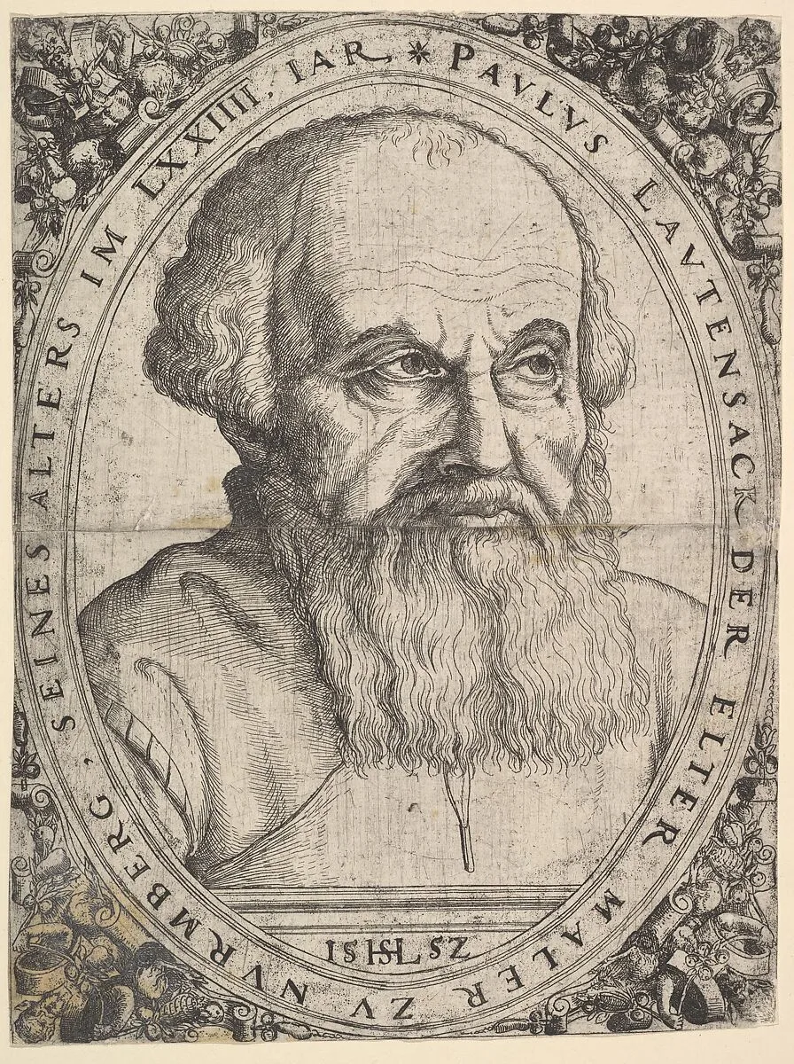 Portrait of Paulus Lautensack the Elder — Hanns Lautensack