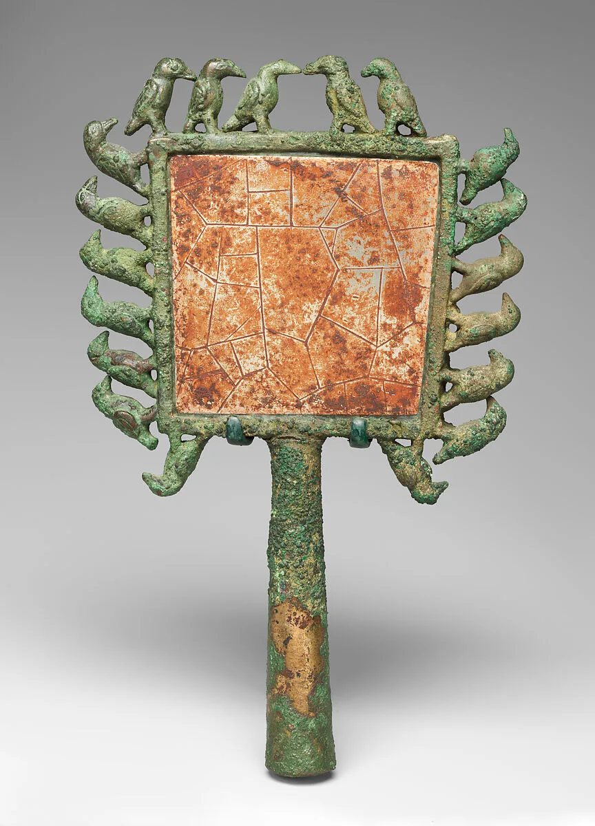 Mirror with Birds — Unknown