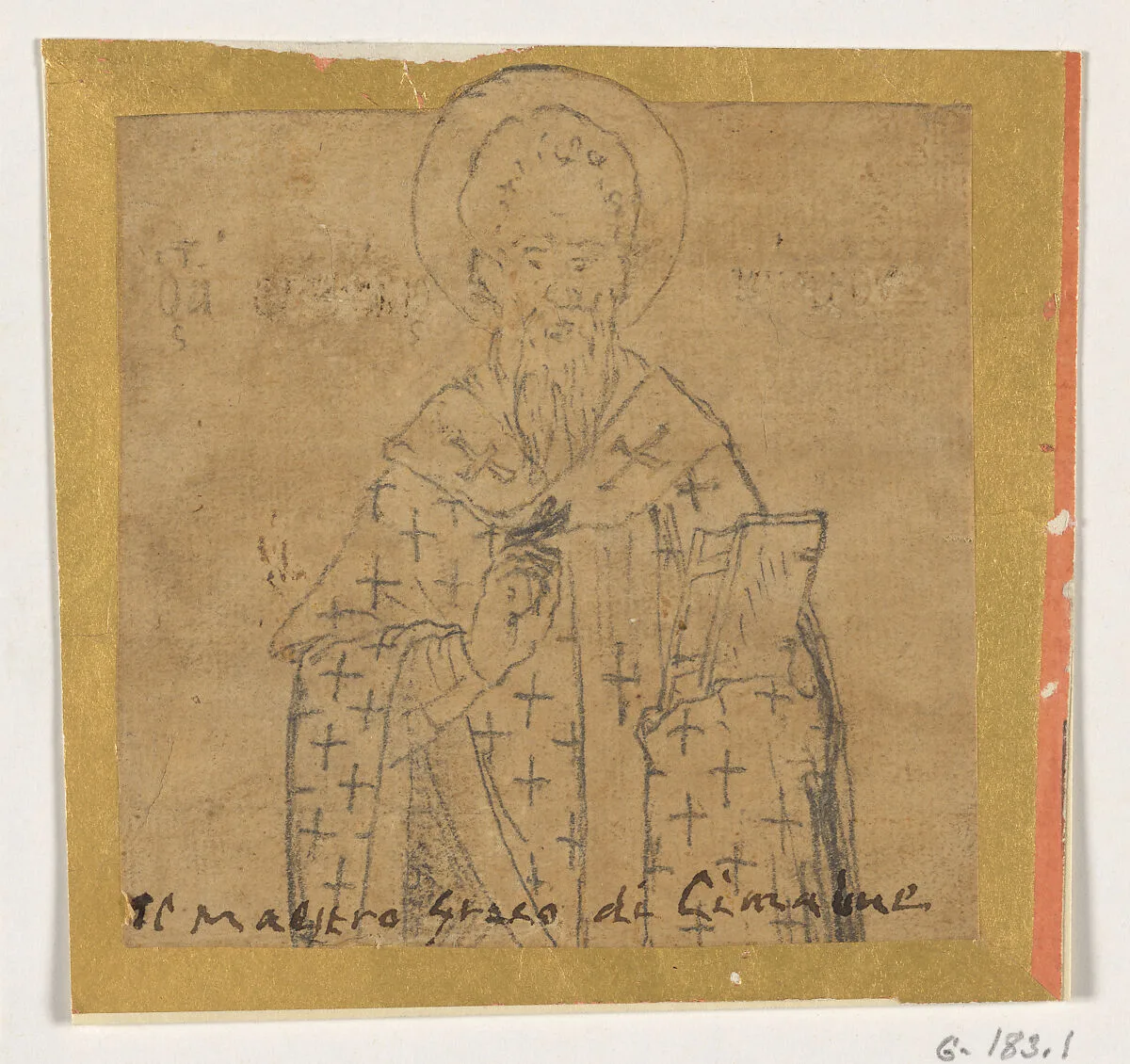 Copy of a Russian Icon — Unknown