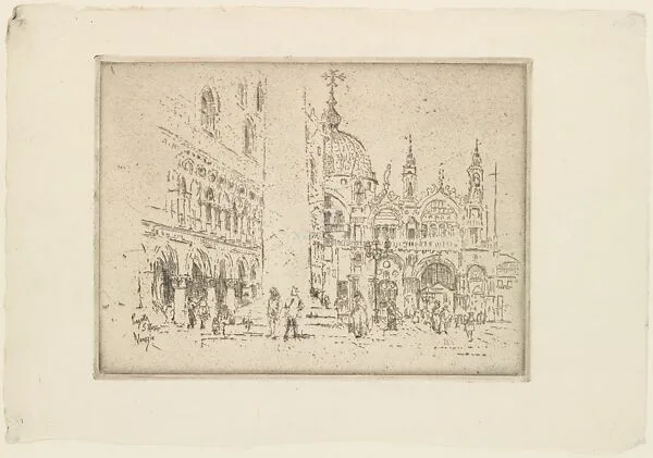 Piazzetta, S. Marco — John Marin|Roullier Galleries