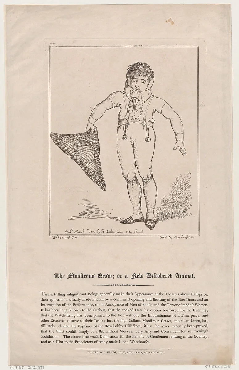 The Monstrous Craw; or a New-Discovered Animal — Rudolph Ackermann, London|George Murgatroyd Woodward|Thomas Rowlandson|Edward Spragg