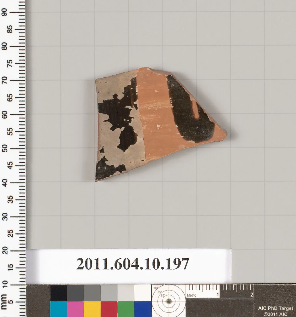 Terracotta fragment from a closed shape — Unknown