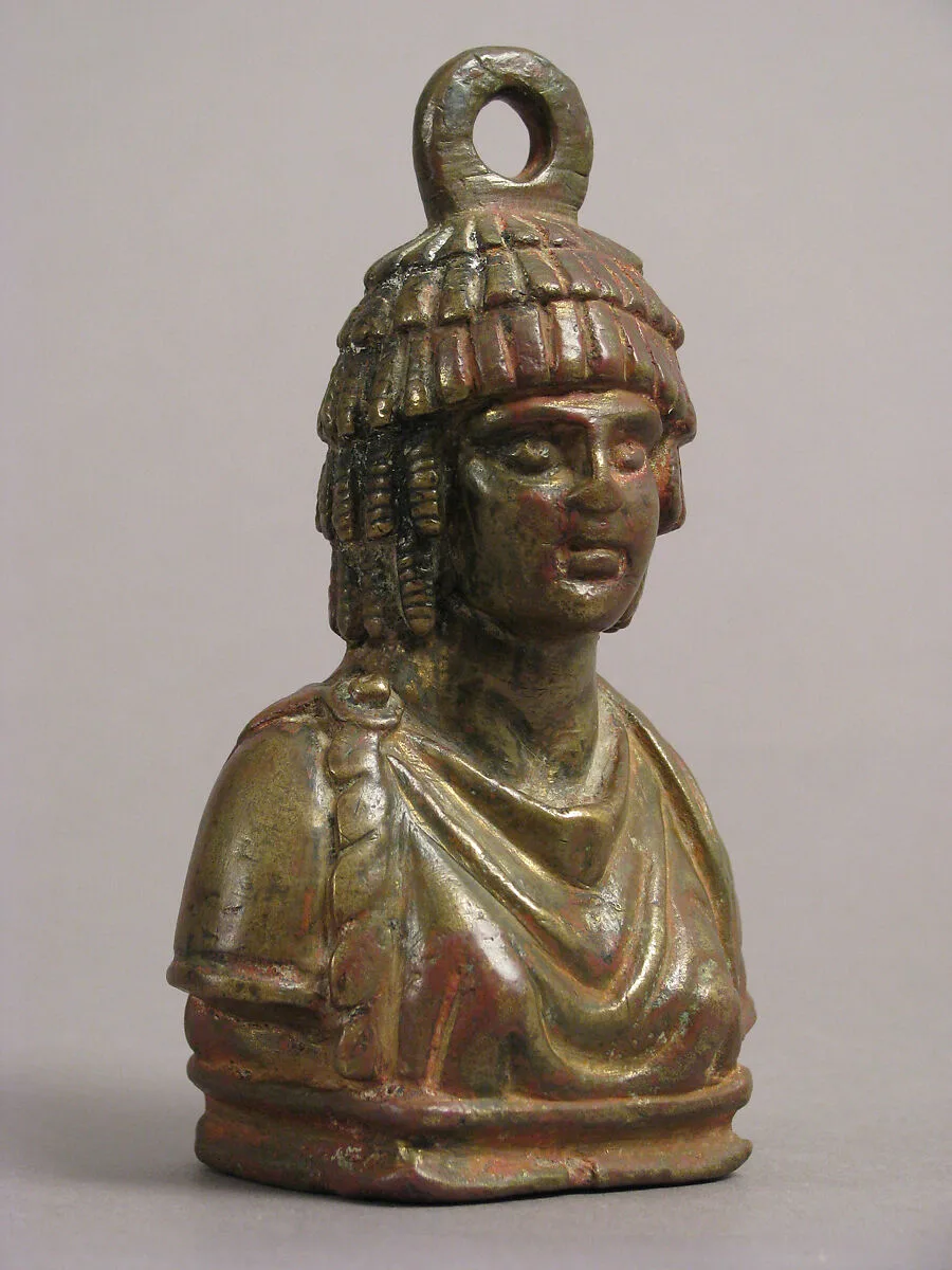 Steelyard Weight with the Bust of a Woman — Unknown