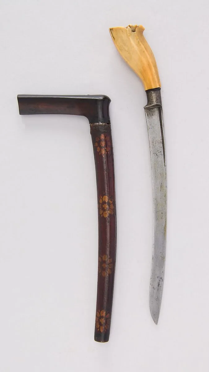 Knife (Bade-bade) with Sheath — Unknown