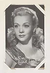 Carole Landis from Movie Stars Exhibit Cards series (W401) — Unknown