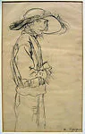 Woman with a Hat — Rudolf Schlichter