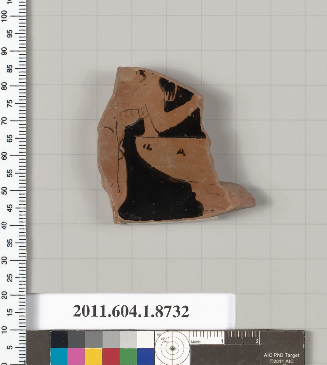 Terracotta fragment of a stemless cup — Unknown