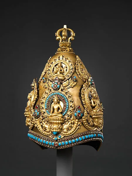 Vajracarya Priest's Crown — Unknown