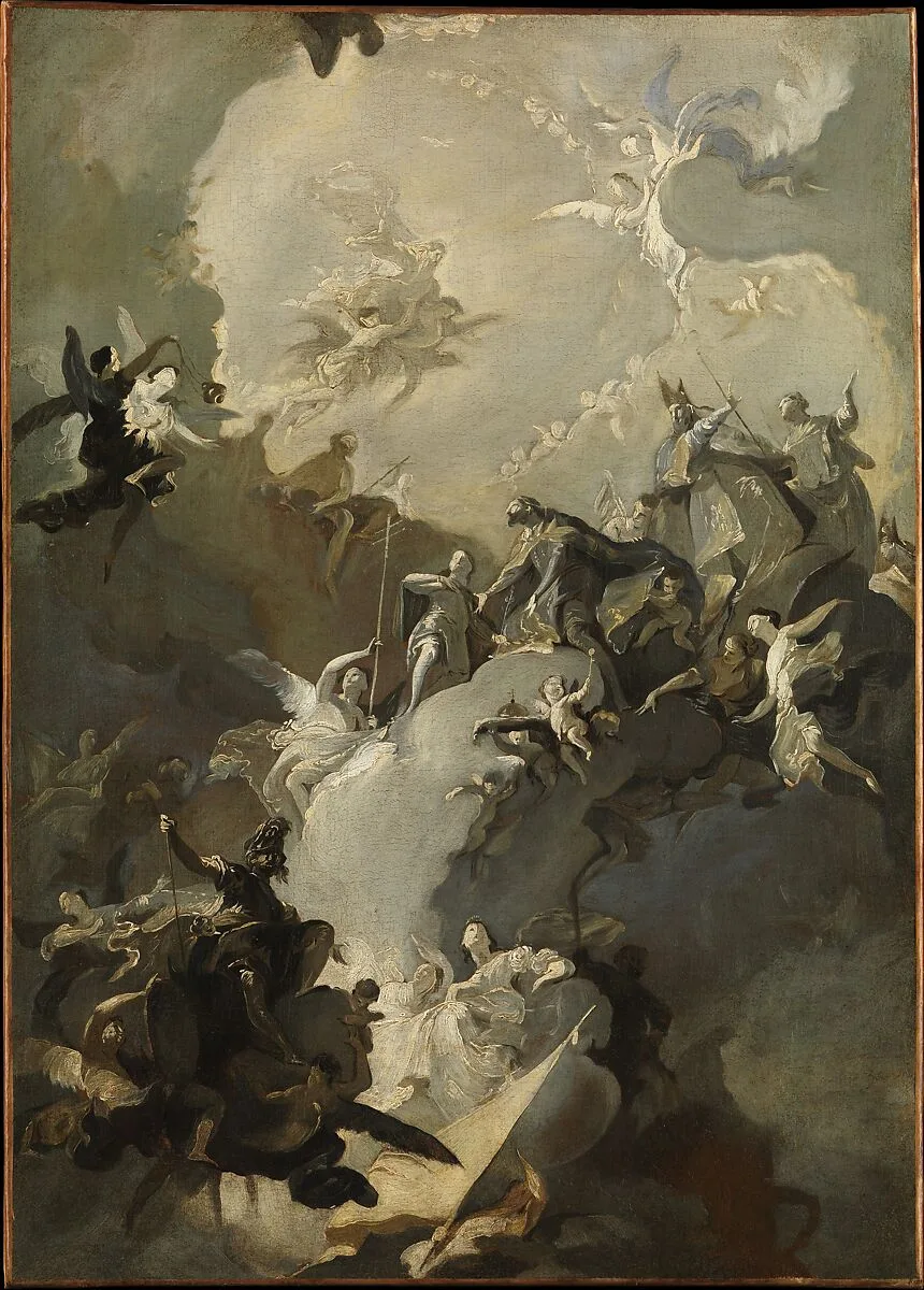 The Glorification of the Royal Hungarian Saints — Franz Anton Maulbertsch