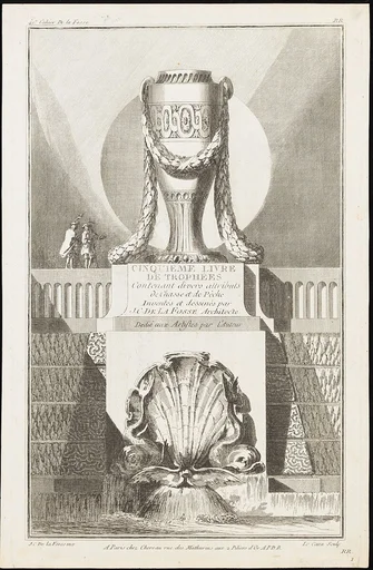 Title page from Cinquieme Livre de Trophées