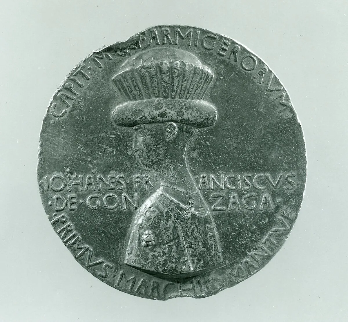 Medal: Gianfrancesco I Gonzaga — Pisanello (Antonio Pisano)