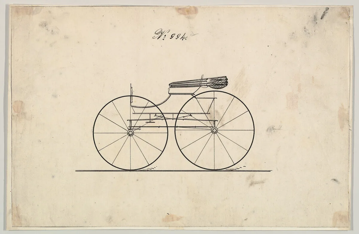 Design for Wagon, no. 994d — Brewster & Co.