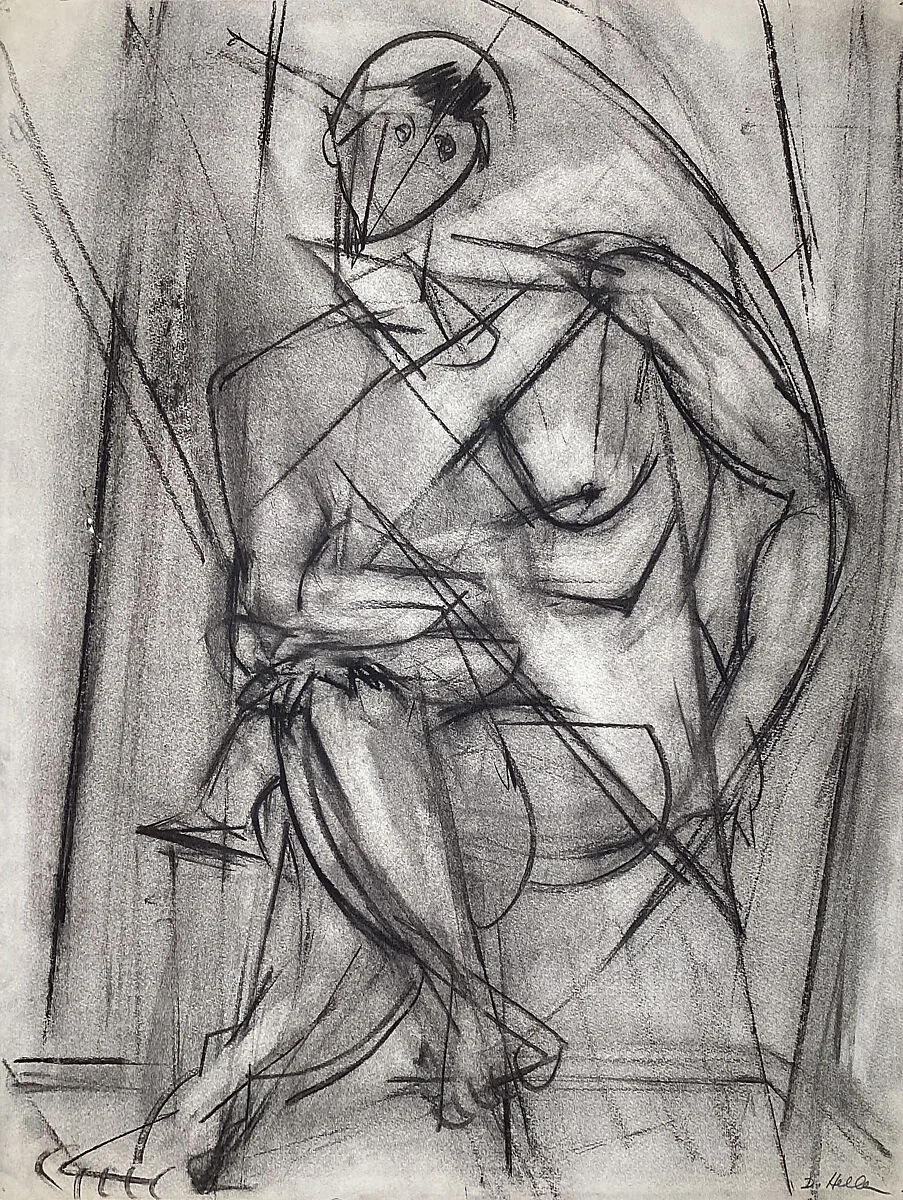Untitled (figure study) — Dorothy Heller