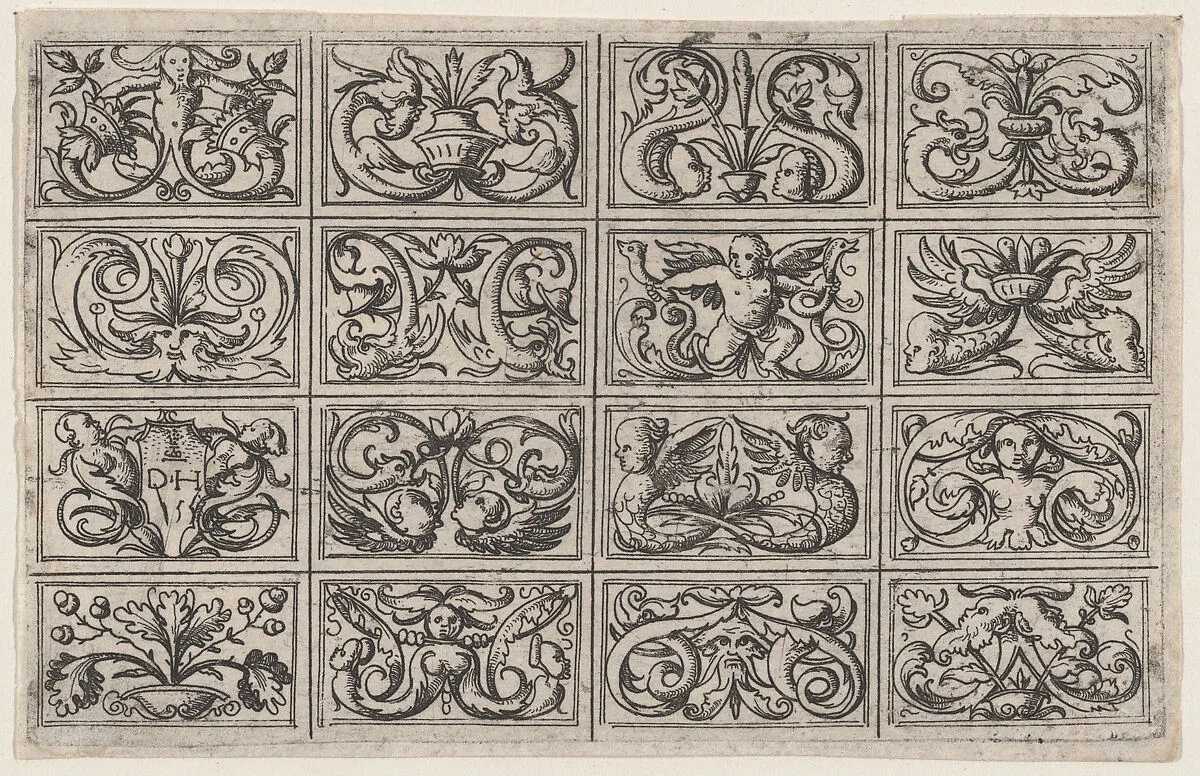 Design for Armor Decoration — Daniel Hopfer