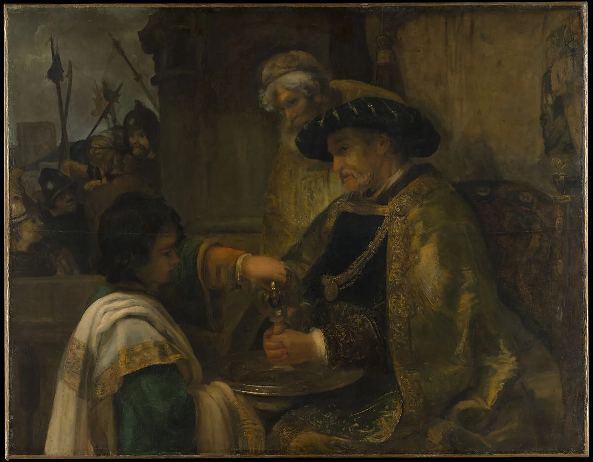 Pilate Washing His Hands — Rembrandt