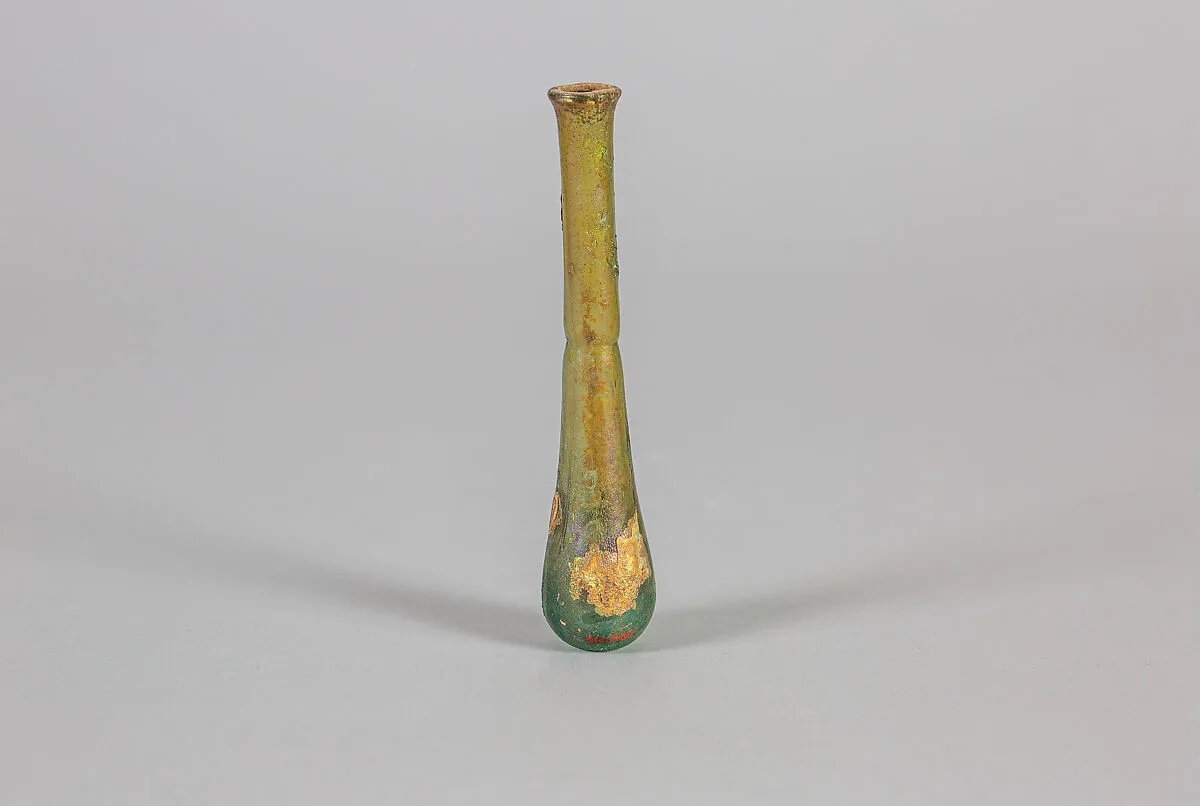 Glass perfume bottle — Unknown