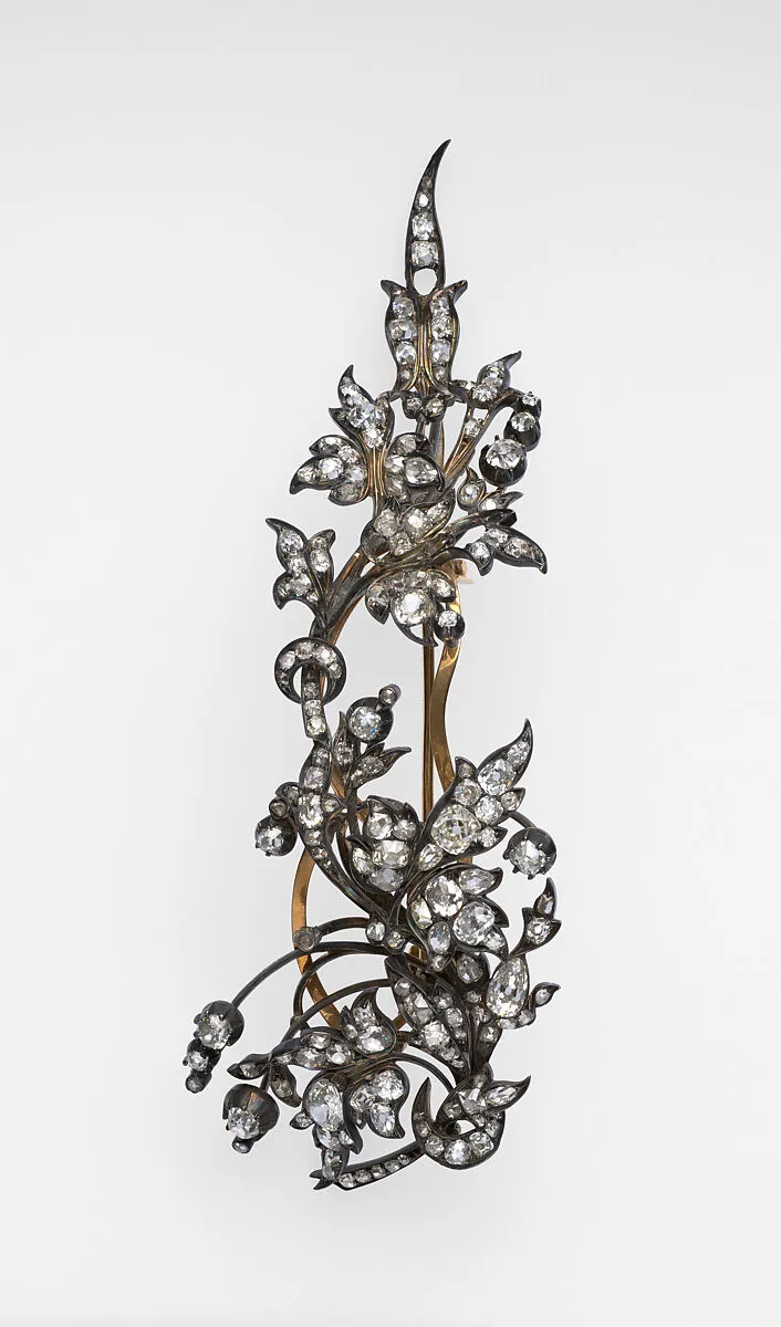 Brooch (part of a hair ornament) — Unknown