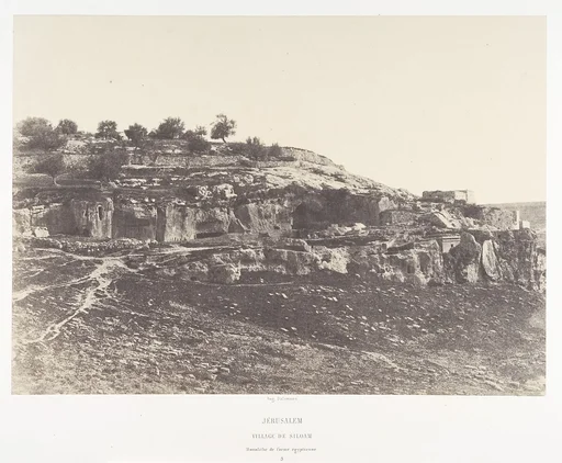 Jérusalem, Village de Siloam, Monolithe de forme égyptienne, 3