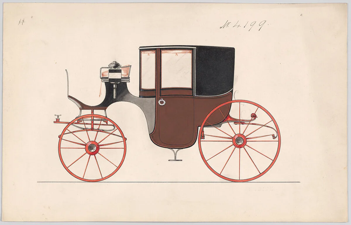 Design for Coupé, no. 4199 — Brewster & Co.|Herman Stahmer