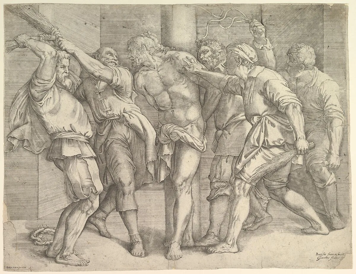 The Flagellation — Battista Franco|Giacomo Franco