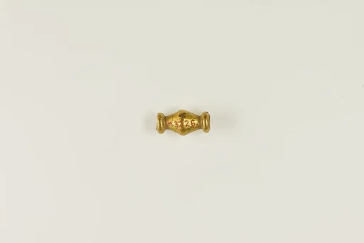 Spool-shaped bead