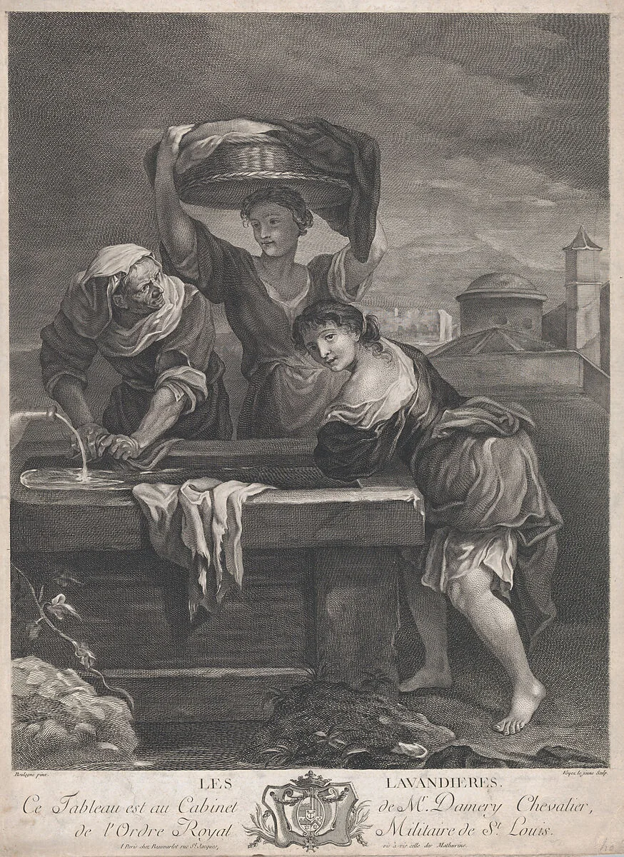The Laundresses — Francois Voyez (Le Jeune)|Louis de Boullogne the Elder