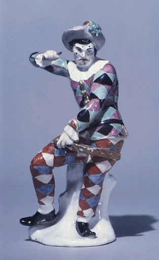 Scowling Harlequin