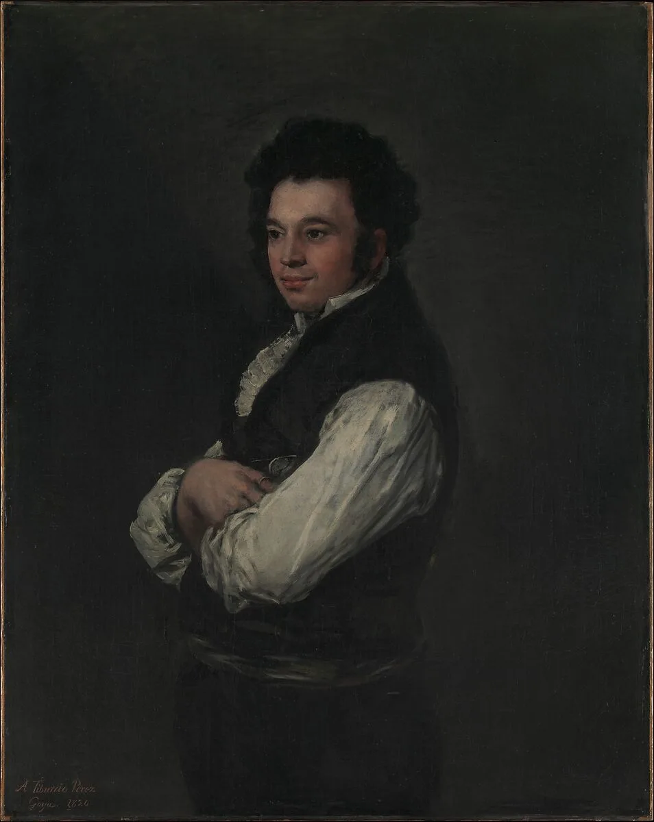 Tiburcio Pérez y Cuervo (1785/86–1841), the Architect — Goya (Francisco de Goya y Lucientes)
