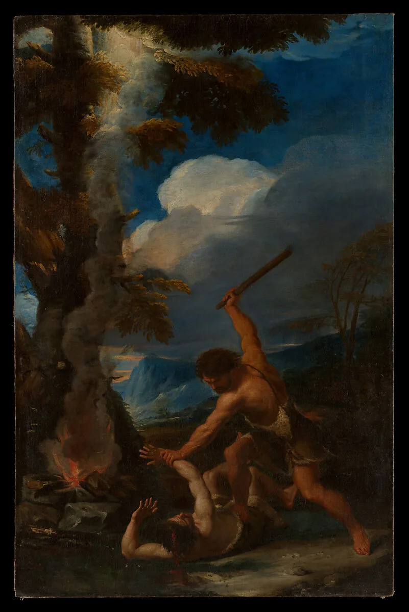 Cain Slaying Abel — Pier Francesco Mola