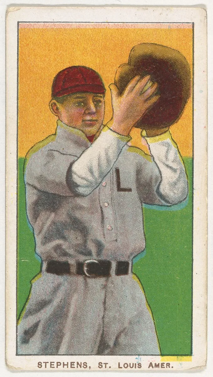 Stephens, St. Louis, American League, from the White Border series (T206) for the American Tobacco Company — American Tobacco Company