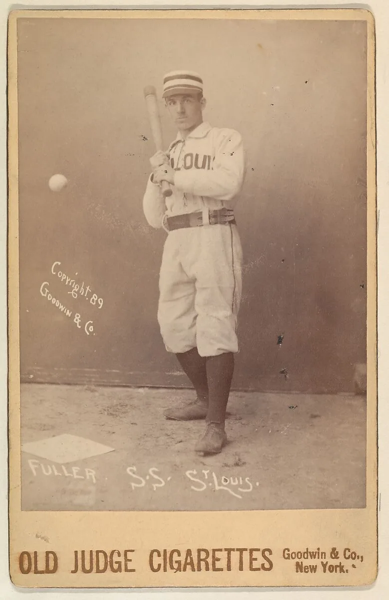 Fuller, Shortstop, St. Louis Browns, from the series Old Judge Cigarettes — Goodwin & Company