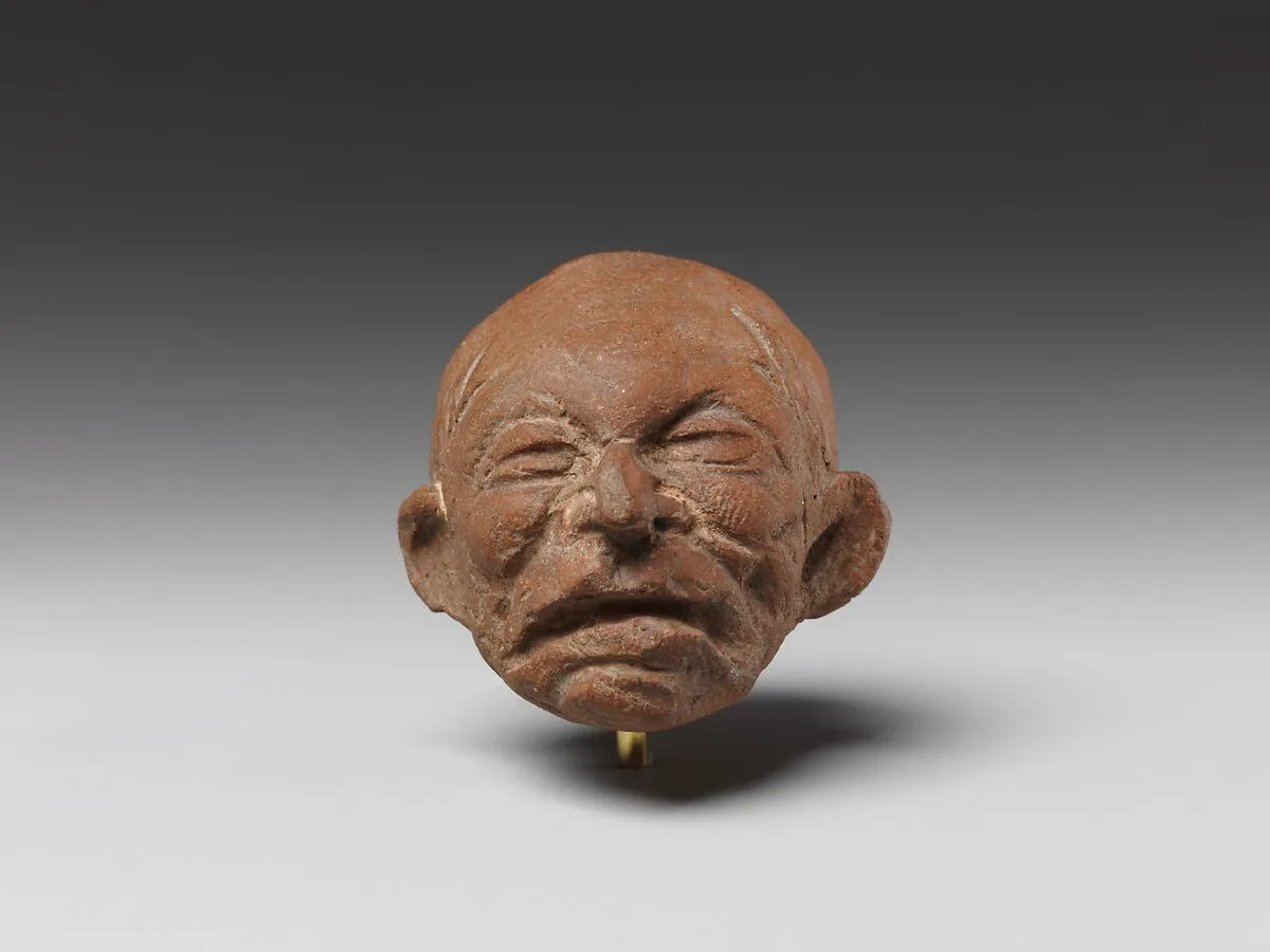 Head of an old man — Unknown