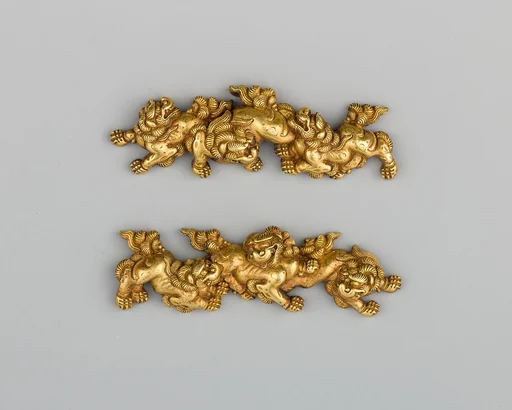 Pair of Sword-Grip Ornaments (Menuki)